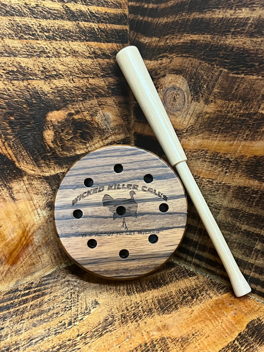 Pot Call: Zebra Wood, Slate