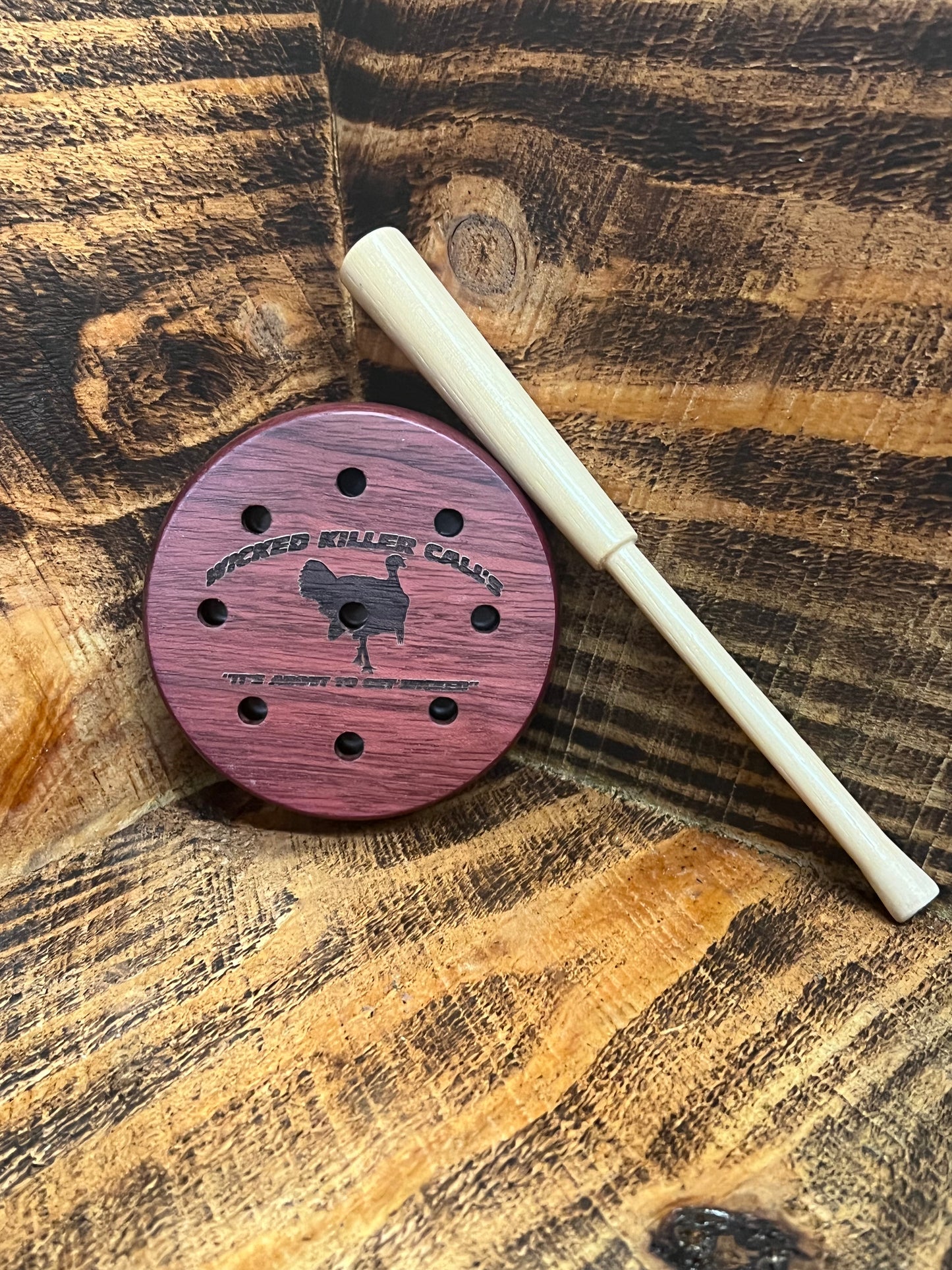 Pot Call: Purple Heart, Aluminum