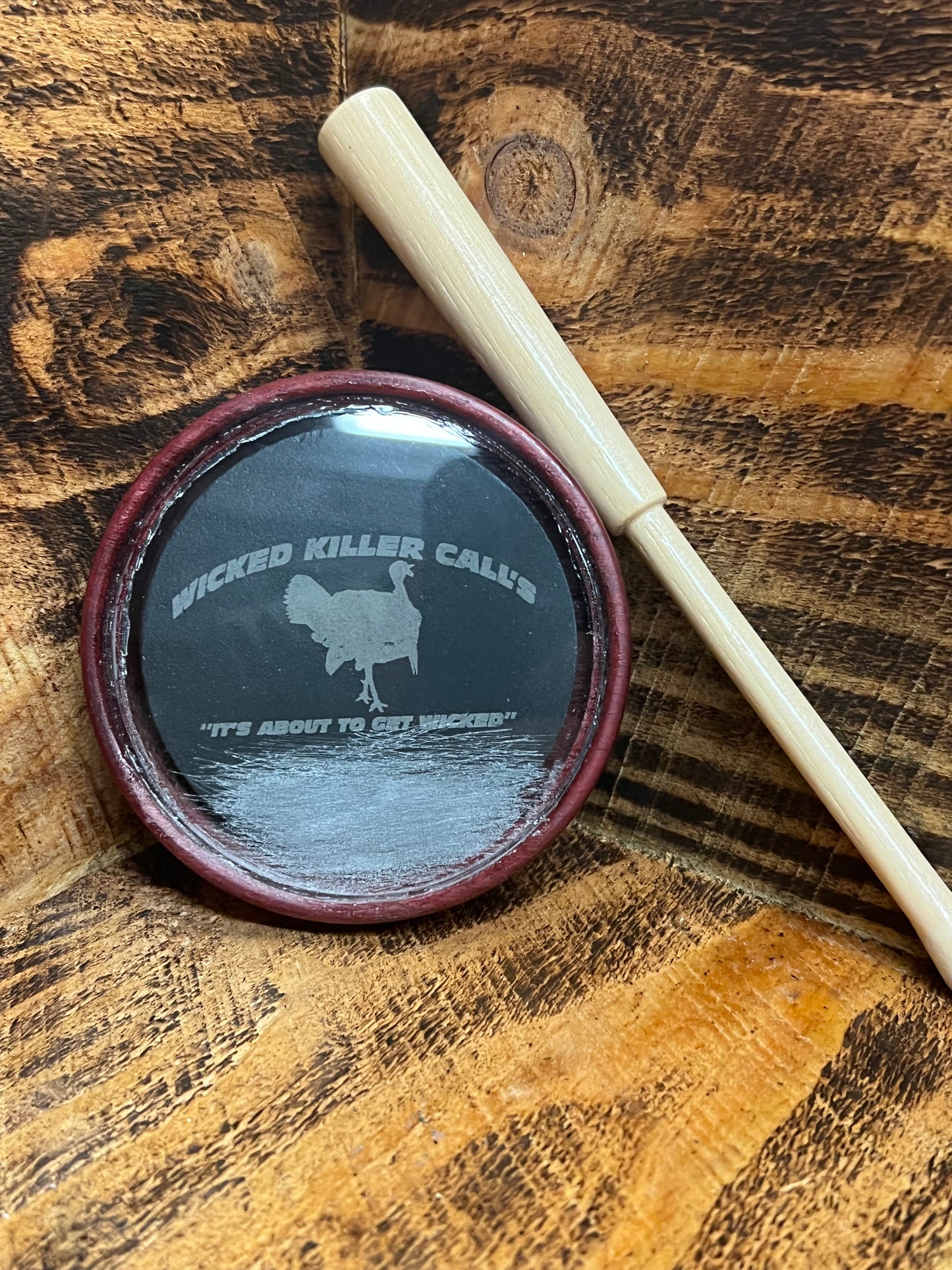 Pot Call: Purple Heart, Glass