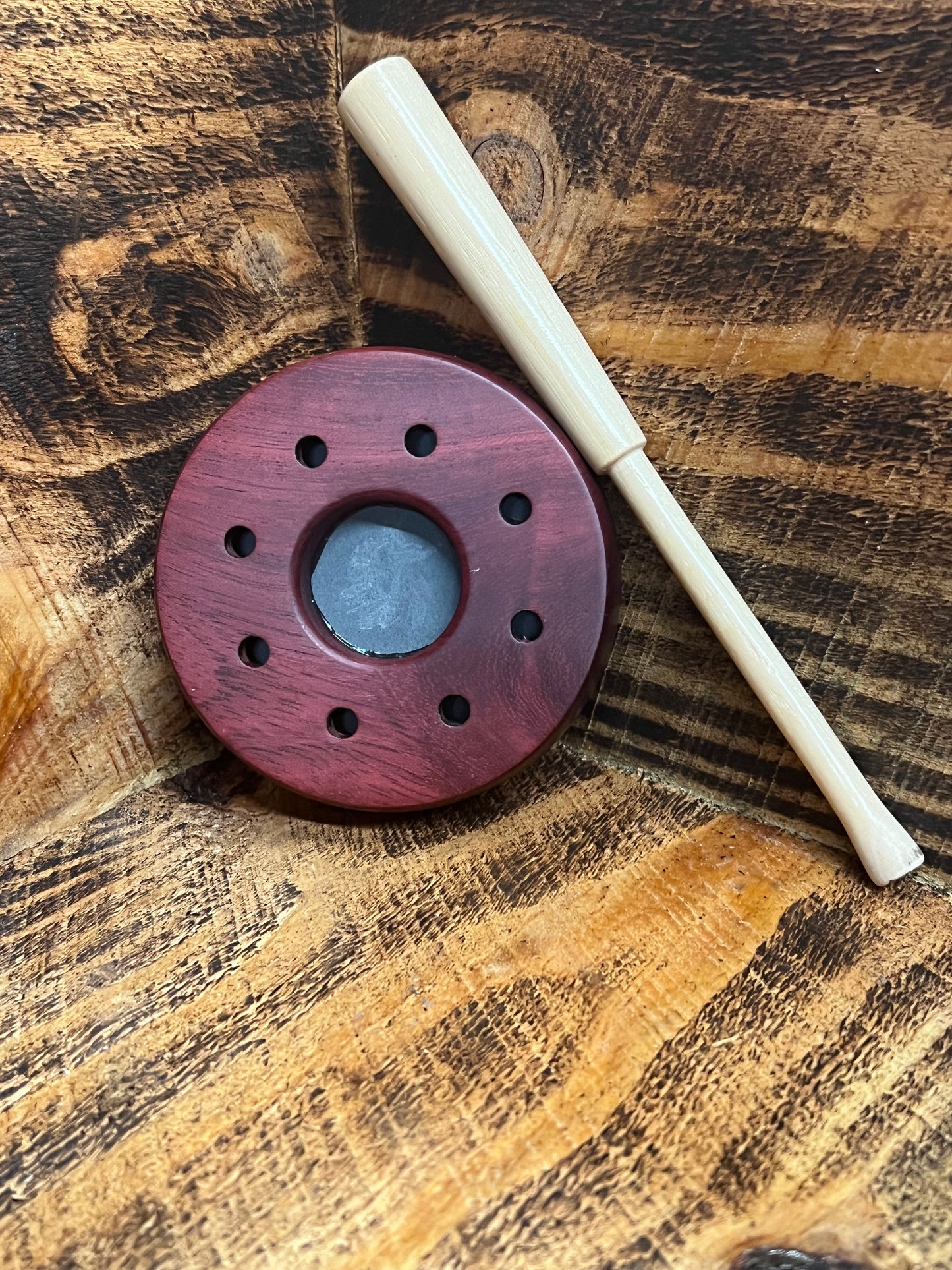 Pot Call: Purple Heart, Glass